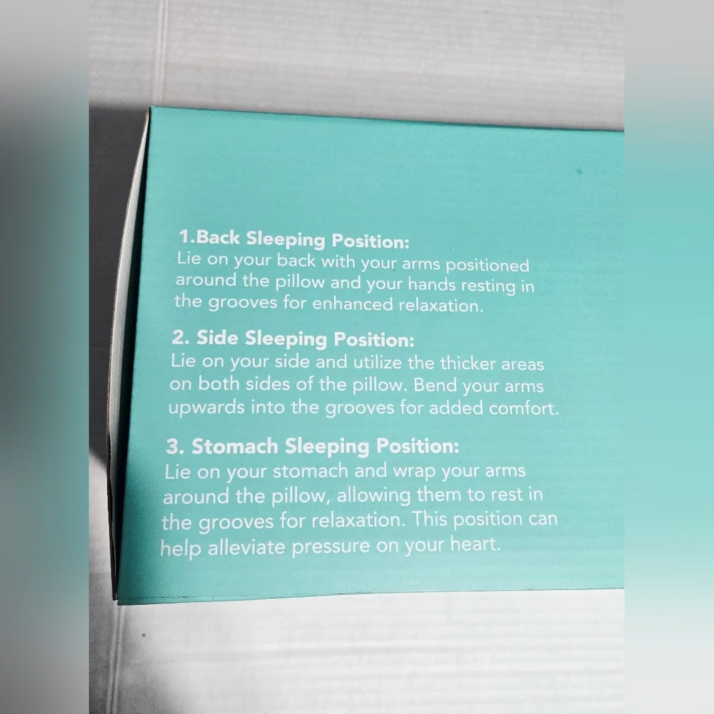 Adjustable Cervical Pillow 2-Layer Ergonomic Neck Support Pillow Down Alternativ